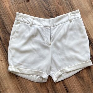 Women's White Silky Shorts Elisabeth & James size 2 or XS